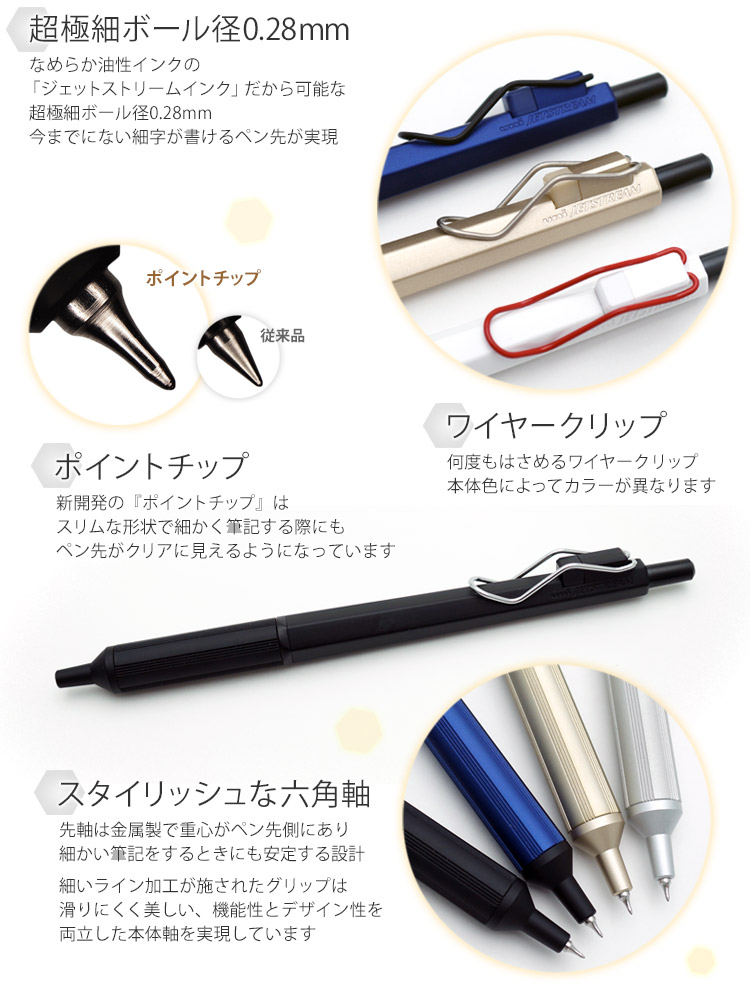 楽天市場 受賞記念クーポン配布中 ジェットストリーム エッジ 0 28 Jetstream Edge 0 28mm 超極細 黒 Sxn 1003 28 名入れ無し商品三菱鉛筆 ギフト 記念品 入学祝 卒業祝 お祝い 誕生日 プレゼント ギフト はんこ奉行