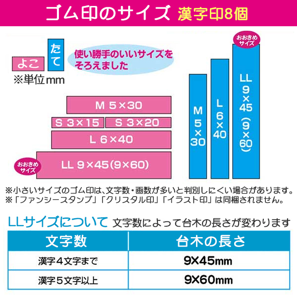 楽天市場 お名前スタンプ 漢字追加ゴム印セット 学参フォント おなまえスタンプ ねーむぱらだいす 入学準備 ゴム印 はんこ セット お名前はんこ おなまえはんこ はんこ奉行