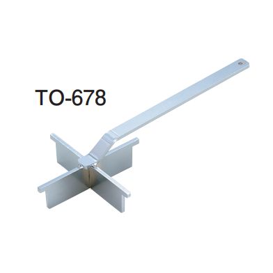 大型排水トラップ用締付金具（金属製）[TO-678]