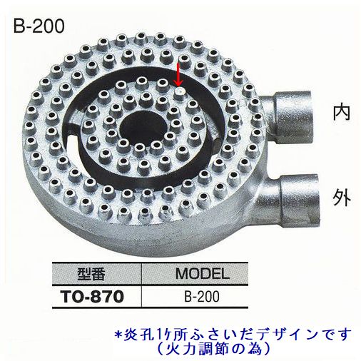 楽天市場】大バーナー直径190【T0921/1222/1232/1532・R0921/1222/1232