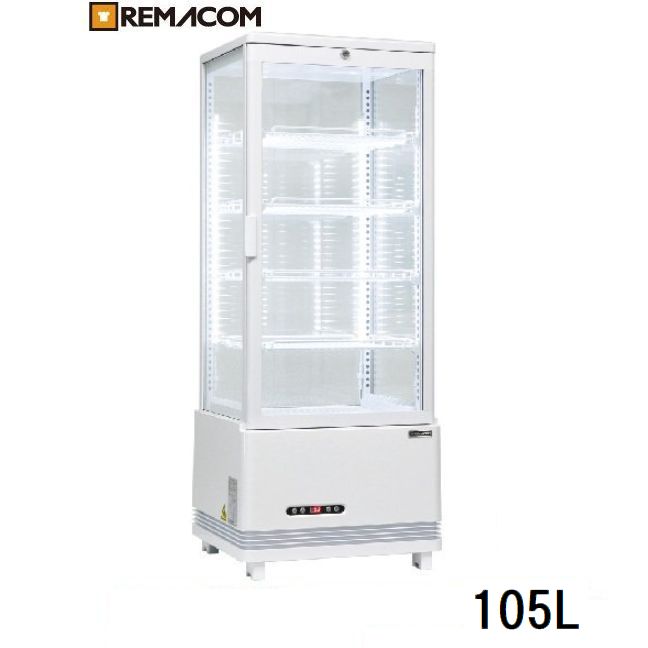 【購入不可】たつ:4面冷蔵ショーケース105L R4G-105SLB 楽天市場】4面ガラス ドリンク冷蔵ショーケース 105L[R4G-105SLB