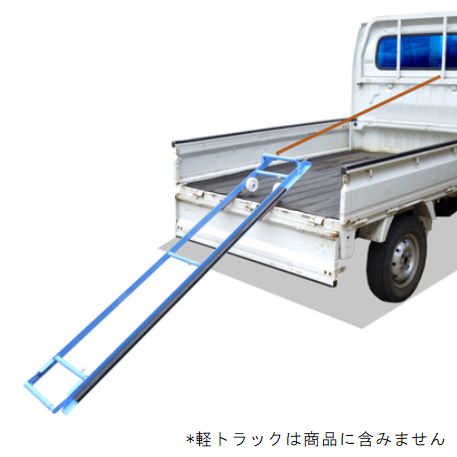 アイディア農機具 法面草刈機用 軽虎用昇降軌跡 「のぼ軌跡」SSKB-103（人間宅・沖縄県・離島は売りわたす不可商いもの）