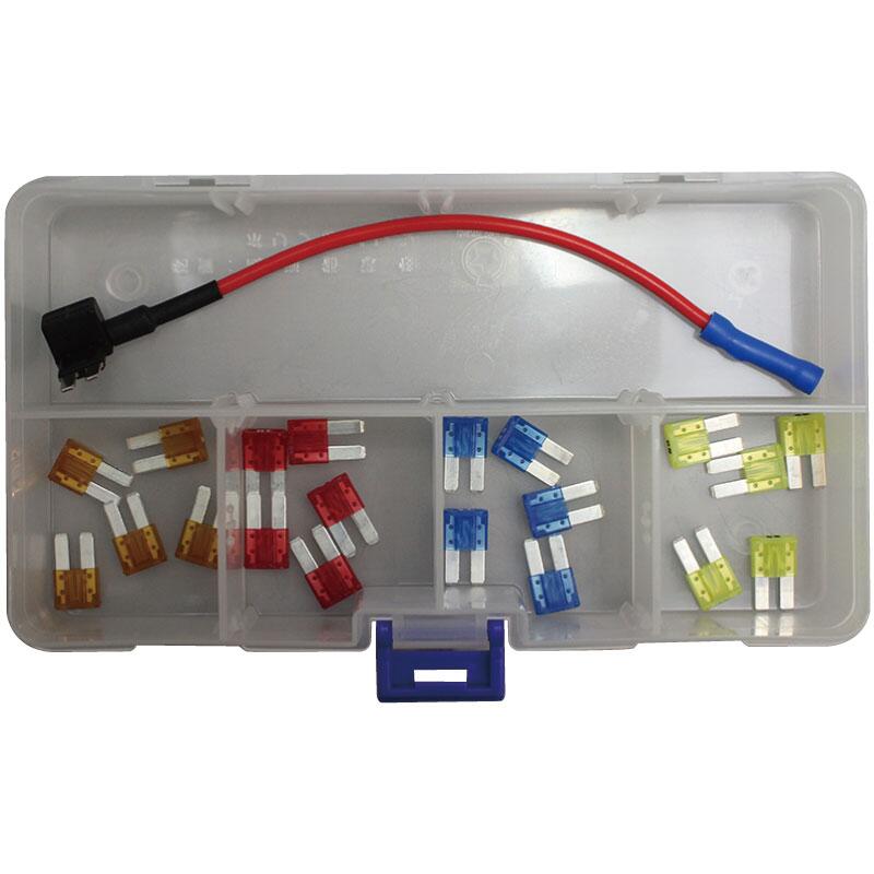 数量は多い 新規格マイクロ２ヒューズセット電源分岐コード入 車用品