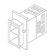 S W UN300 リンナイ ガスふろがま（BF式）専用オプション 300型【純正品】