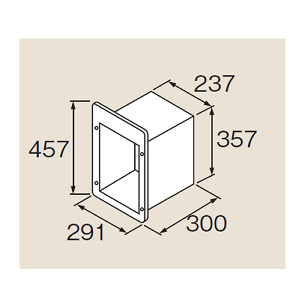 リンナイ ホールインワン関連部材 HL-KSA 戸建設置用スリーブA (21-9582) HLKSA 給湯器【純正品】