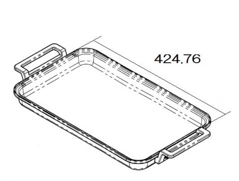 リンナイ Rinnai 025-098-000 シェフズプレート本体 受注 完全無欠部分品ビルトインコンロ 完全無欠ビルトインコンロ部分品 【完全無欠品】