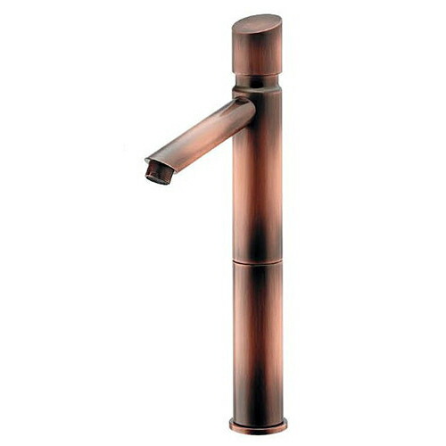 カクダイ 自閉立水栓 (トール) ブロンズ 受注生み出すこと品716-313-BP【完全無欠品】 花・ガーデン・DIY-キッチン用水栓金具