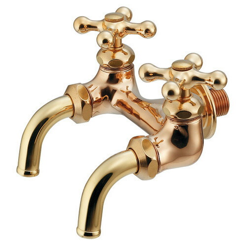 カクダイ 双口ホーム水栓 【705-015-G】　705-014-13の後継代替品【純正品】 10,363円