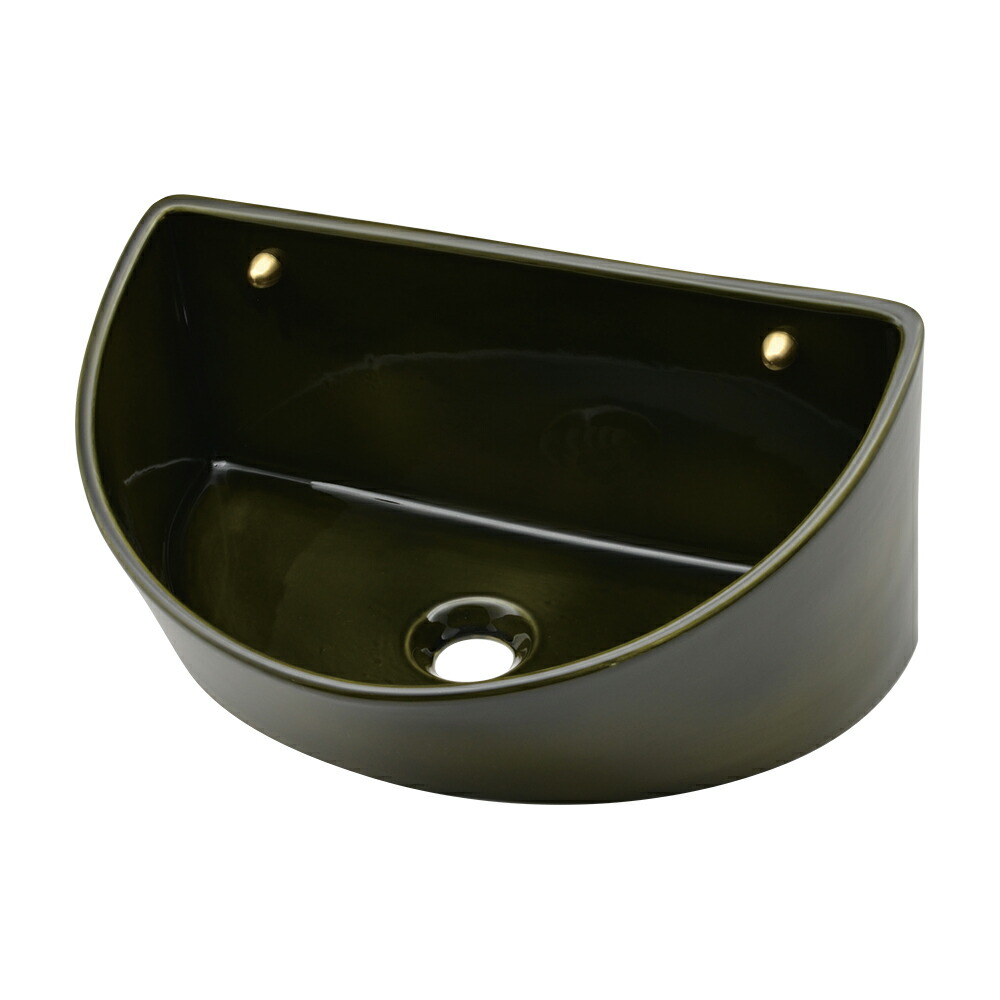 カクダイ[KAKUDAI] 【493-191-GR】 壁掛幼児用便器器 茶 器（洗面・幼児用便器器）【完全無欠品】