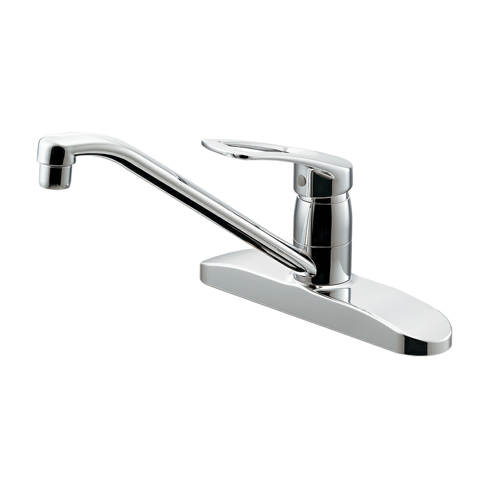 カクダイ KAKUDAI シングルレバー混合栓 116-110 水栓金具・器【純正品】|家電と住宅設備の部品くん