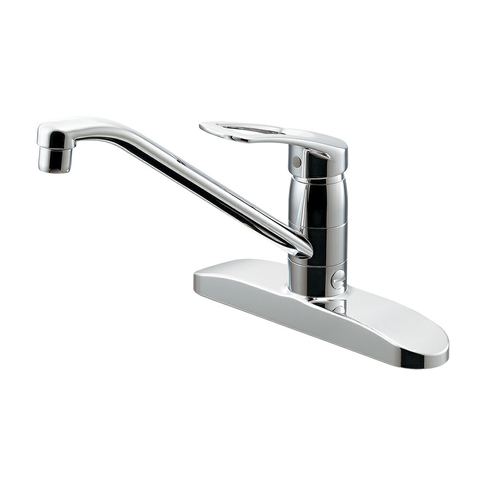 カクダイ KAKUDAI シングルレバー混合栓 (分水孔つき) 116-111 水栓金具・器【純正品】