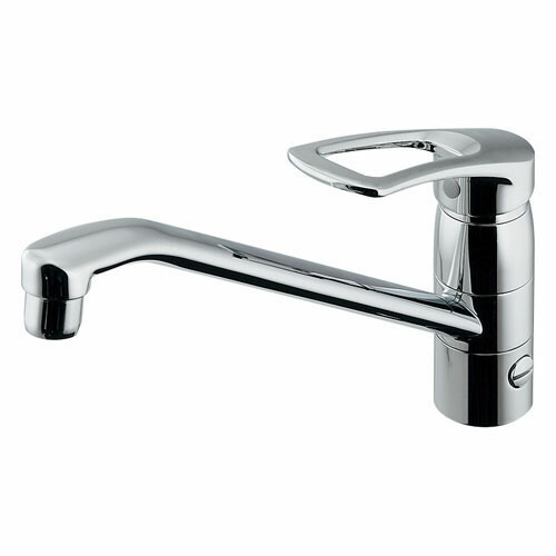 カクダイ シングルレバー混合栓 (分水孔つき) 117-063K-180 水道材料【純正品】