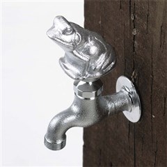 KVK ガーデニング水栓 カエルハンドル付 K126BG 単水栓 K126BG【純正品】