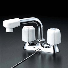 KVK 洗面用2ハンドル混合栓 KM17NSGS 2ハンドル混合栓 KM17NSGS【純正品】｜家電と住宅設備の部品くん