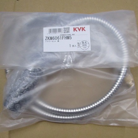 KVK【ZKM6061FHM5】KM6061EC用シャワーセットマットブラック