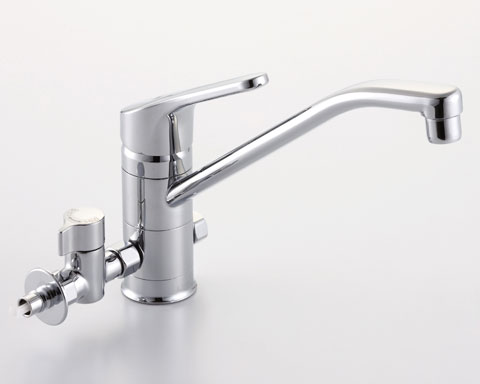 INAX LIXIL キッチン水栓 SF-HB420SYXNBV (寒冷地対応) シングルレバー混合水栓 (分岐形) 分岐水栓 クロマーレ (エコハンドル) イナックス・リクシル 食洗器【純正品】｜家電と住宅設備の部品くん