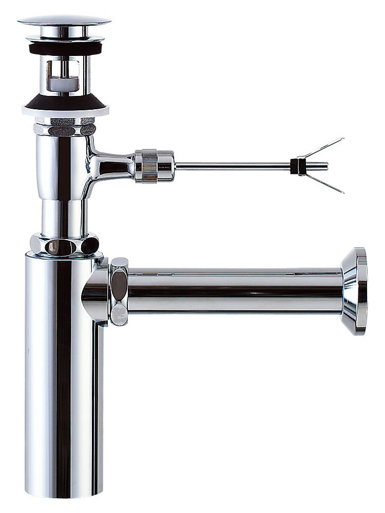 LF-711PAC INAX LIXIL 洗面器・手洗器用セット金具 ポップアップ式排水金具 (呼び径32mm) 壁排水ボトルトラップ (排水口カバー付) イナックス リクシル アフレ付き 納期1週間【純正品】|家電と住宅設備の部品くん