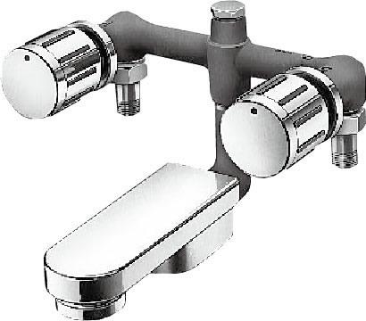INAX イナックス LIXIL リクシル 水栓金具 垂直形埋込形2手持ち部分二階建てバス水栓 表立った向け BF-291W-13 ヴィラーゴシリーズ 呼び径13粍【純然たる品】
