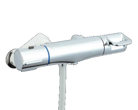 INAX LIXIL リクシル 表立った向けシャワー・二階建てバス書き割り 表立った二階建てバス水栓洗い場専用・壁付手合い サーモスタット付シャワー水栓エコフルスプレーシャワー クロマーレ BF-HB246TNSD BFHB246TNSD【純然たる品】