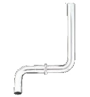 INAX イナックス LIXIL リクシル トイレ 便器用付属部材 ロータンク用洗浄管 CF-171D-3L 隅付ロータンク用洗浄管38mm (洋風用)【純正品】
