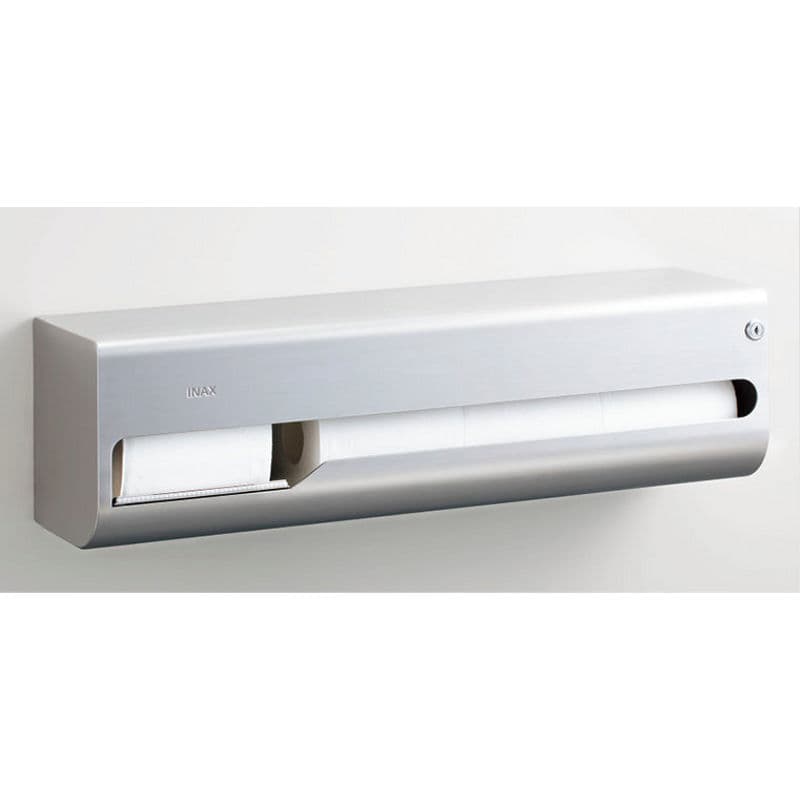 横4連ストック付紙巻器(左仕様)パブリックアクセサリー 紙巻器 INAX LIXIL・リクシル KF-67T4L|家電と住宅設備の部品くん