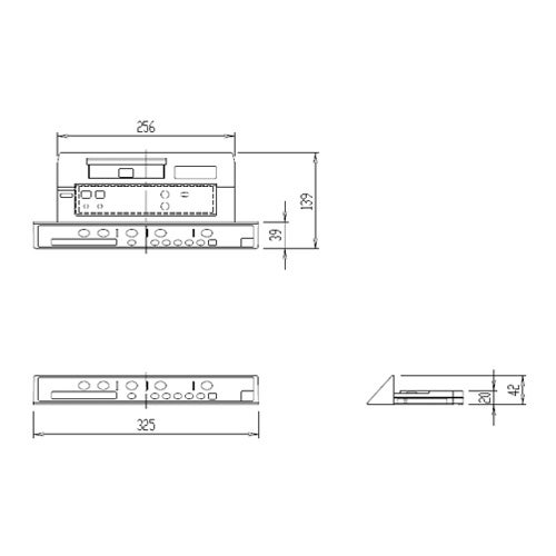 リクシル・イナックス【354-1415-CF】 LIXIL・INAX インテリアリモコンキット(流す付) 室内用便器部分品 [354-1415*] LIXIL INAX【完全無欠品】
