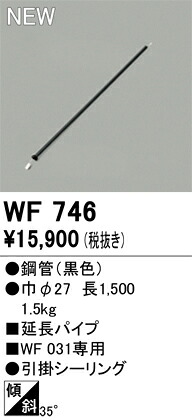 シーリングファン オーデリック WF746 代引き・後払い不可