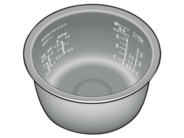 ARE50-L45 パナソニック Panasonic 可変圧力IHジャー炊飯器 内釜 ARE50-L45【純正品】｜家電と住宅設備の部品くん