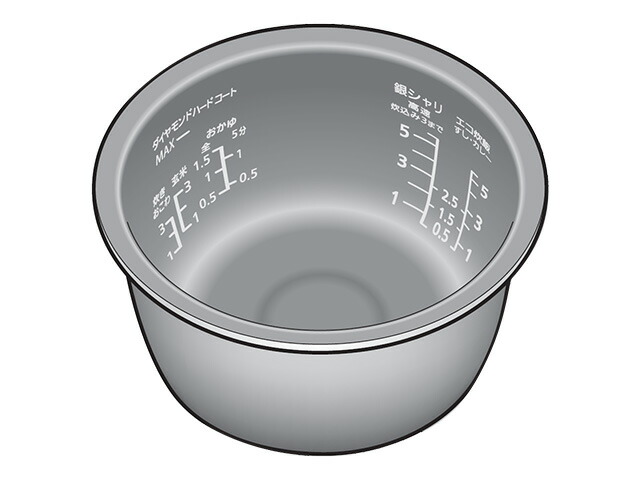 ARE50-M48 パナソニック Panasonic 可変圧力IHジャー炊飯器 1升炊き 内釜 ARE50-M48【純正品】|家電と住宅設備の部品くん