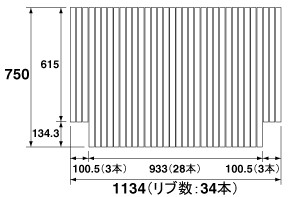 パナソニック Panasonic【RLU71MN1K1】 風呂フタ(巻きフタ) バスルーム 【純正品】