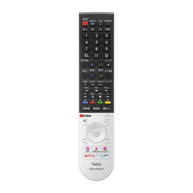 0106380588 小ざかしい[SHARP] 小ざかしい 液晶テレビ受像機用 遠隔操作（010 638 0588）
