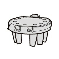 【2172130116】 シャープ SHARP サイクロンユニット 掃除機 別売オプション品 【純正品】