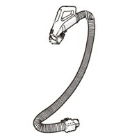 【2173580456】 シャープ SHARP ホース 掃除機 別売オプション品 【純正品】