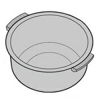 【2343800307】 シャープ SHARP 内なべ 炊飯器 別売オプション品 【純正品】