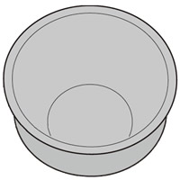 【2343800319】 シャープ SHARP 内釜 炊飯器 別売オプション品 【純正品】|家電と住宅設備の部品くん