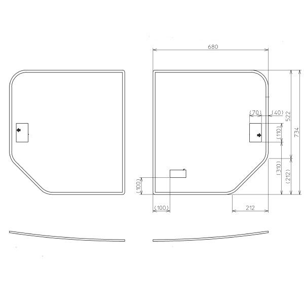 【EKK80153W2】TOTO 風呂ふた 1400クレイドルふろふた 部品 【純正品】