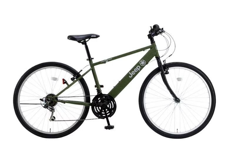 楽天市場】JEEP ジープ おしゃれ26インチ自転車クロスバイク シティー