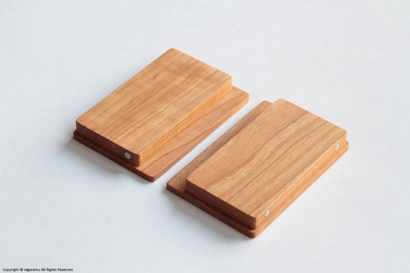 2個セット⭐️ヤマサキデザインワークス木製ティッシュボックス 2個セット ティッシュボックス / チェリー【YAMASAKI DESIGN WORKS