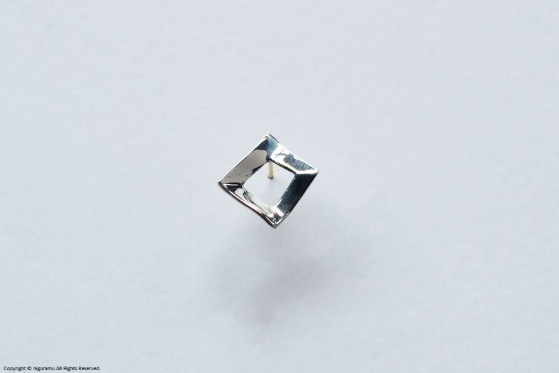 Shapes earring, Square 【unik】