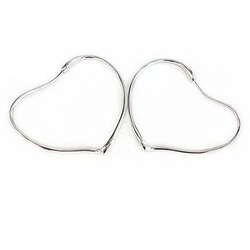 楽天市場】Tiffany&Co. ティファニーオープンハートフープピアス