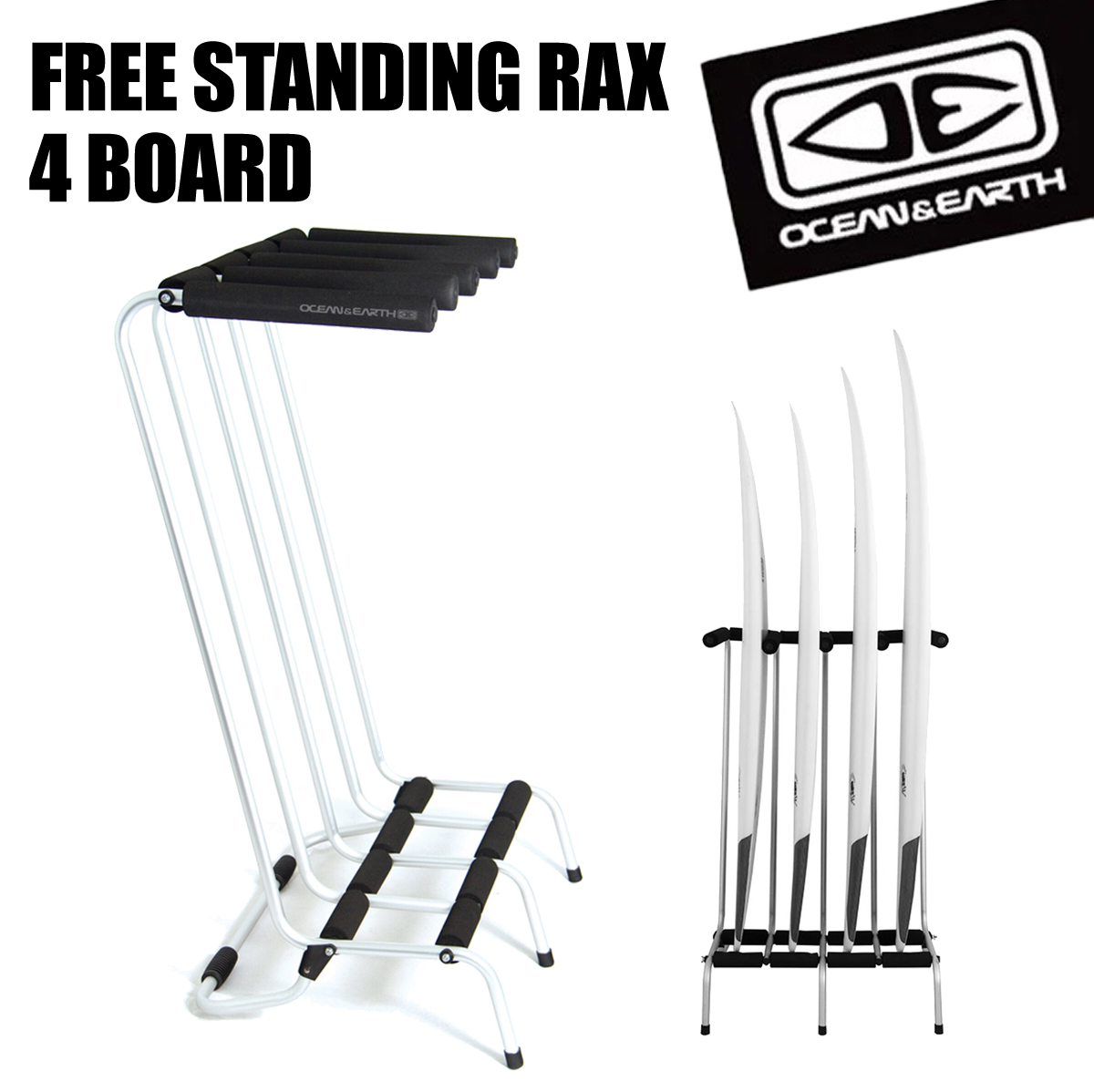 玄関先迄納品 メーカー直送 日時指定不可 OCEAN EARTH オーシャンアンドアース OE SUP LONGBOARD STACK RACKSUP ラック  ボードラック サーフラック 縦置き 横置き 収納 保管 サーフィン サーフボード SURFING SURFBOARD マリンスポーツ 海  アクティビティ 初心者 ビギナー ...