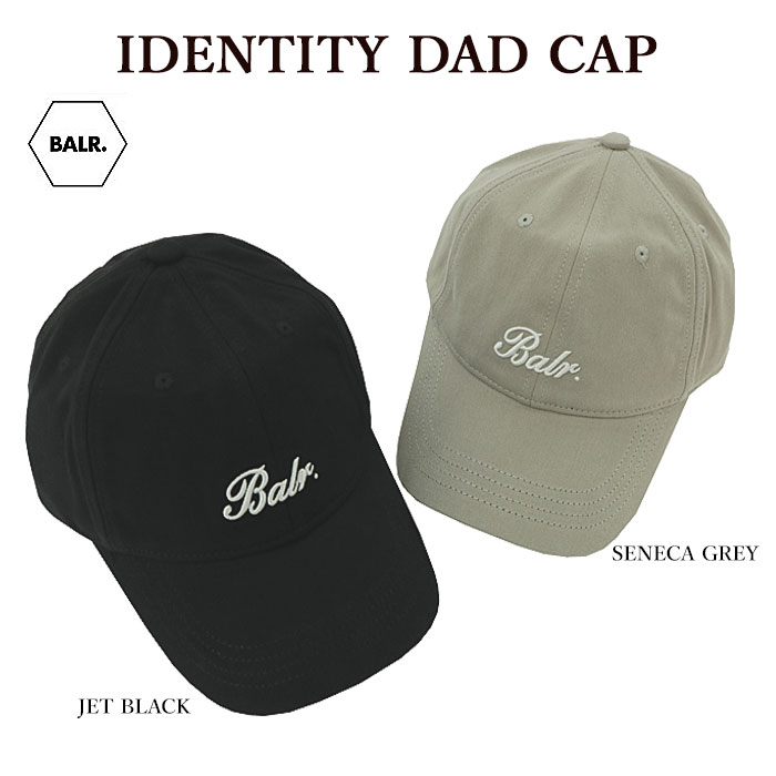 芸能人御用Badr黒キャップIDENTITY DAD CAP-JET BLACK 楽天市場】BALR. ボーラー ベースボールキャップ IDENTITY DAD