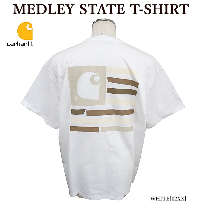 CARHARTT カーハート I030169 MEDLEY STATE T-SHIRT 半袖Tシャツ グラフィックTシャツ メンズ レディース【並行輸入品】 8,580円