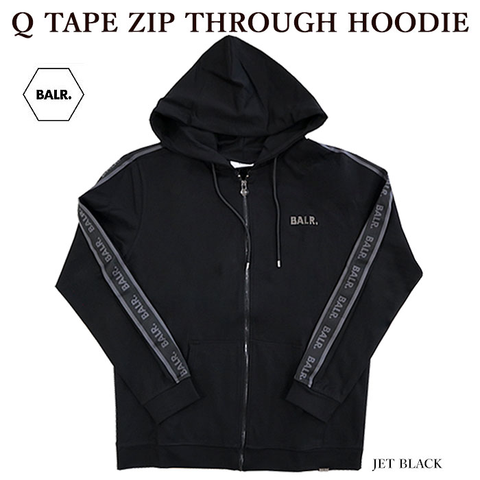 楽天市場】BALR【 ボーラー 】B10005 【 Brand Hoodie Black