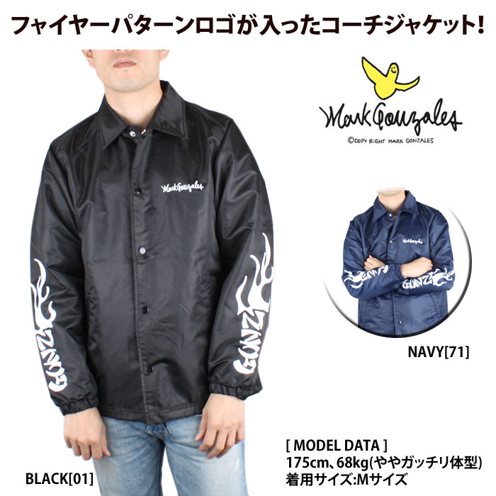K*.様 MARK GONZALES レザージャケット Mサイズ MARK GONZALES ARTWORK COLLECTION(マーク ゴンザレス)オーバー