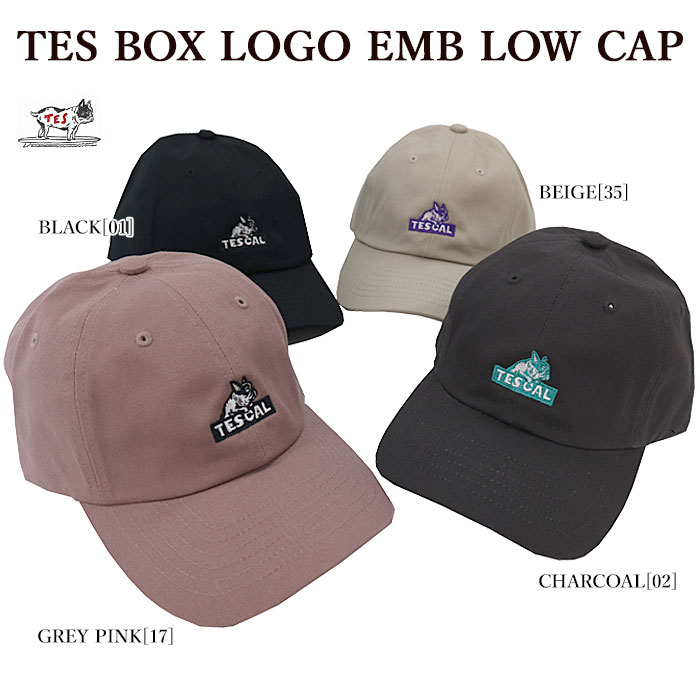 【The Endless Summer】 エンドレスサマー 24574708 TES BOX LOGO EMB LOW CAP キャップ ベースボールキャップ 刺しゅう メンズ レディース