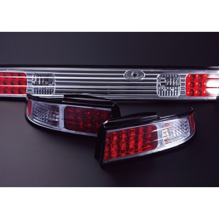 dmax シルビア s14 ledテールランプ ディーマックス D-MAX S14シルビア LEDテールランプ 3点SET（ブラック