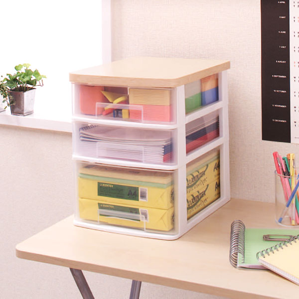 Bunbo Goo Wood Top Table Chest Et W421 Storage Box Documents Case