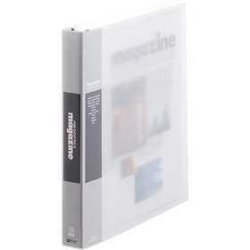 楽天市場】マガジンファイル A4L 穴をあけずにとじるファイル : 文具