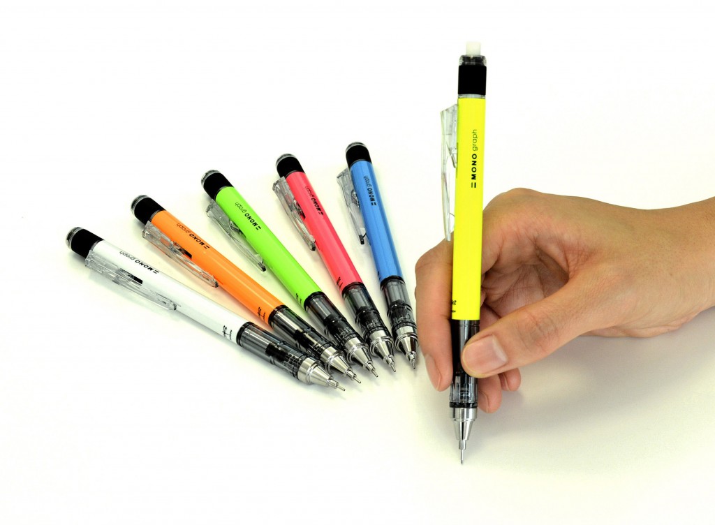楽天市場 トンボ鉛筆 モノグラフネオンカラー シャープペンシル0 5mm芯 新色 Mono Graph ブンボーグ ゼロワン